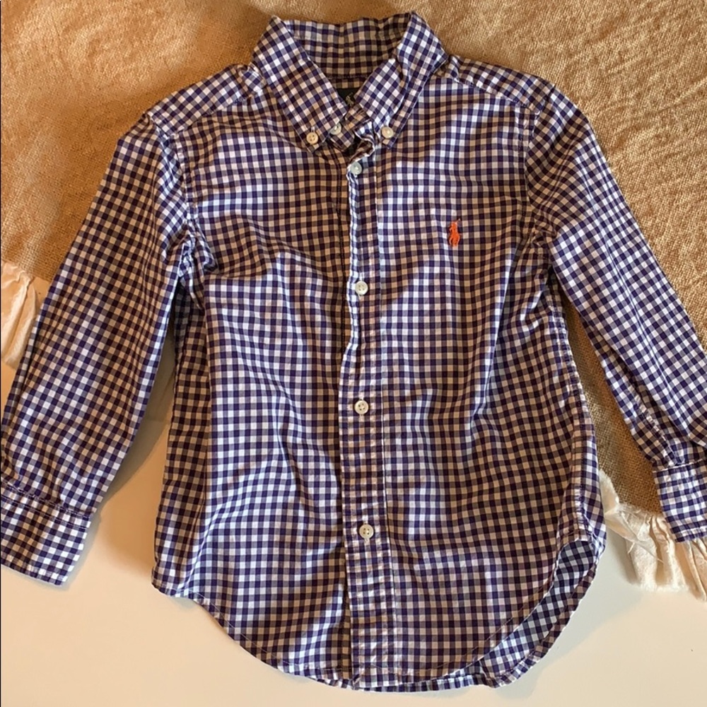 Boys Ralph Lauren Polo Button Down 2T